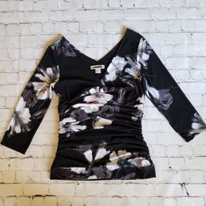 WHBM V-Neck Floral Top -  Beautiful!!